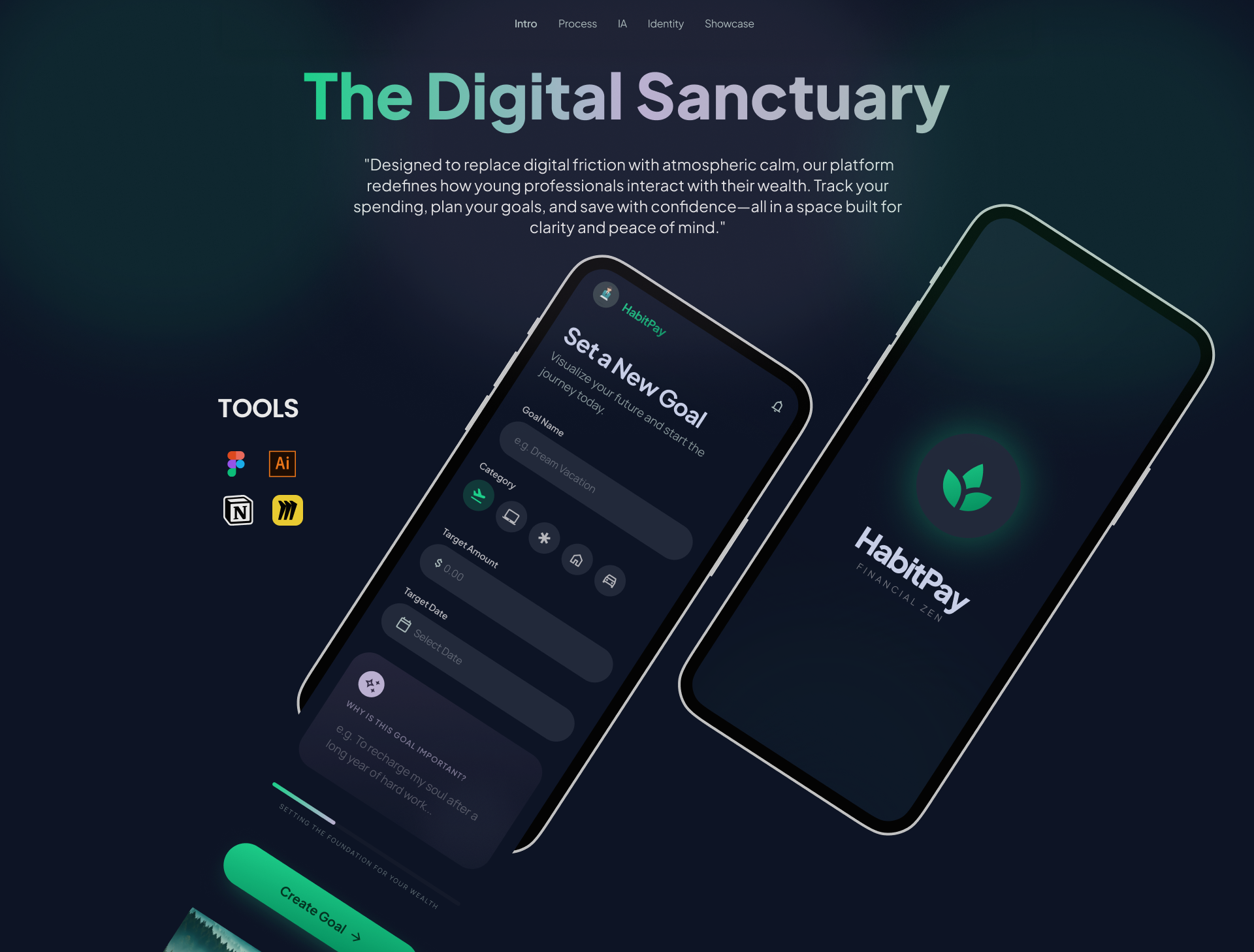 Habitpay — Fintech project preview